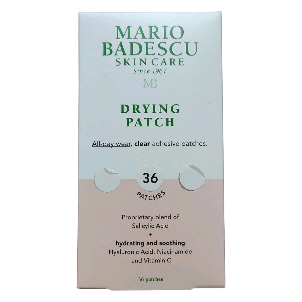 Mario Badescu Drying Patch Acne Treatment,‎ Clear Acne Skin Care Patches, 36 pcs